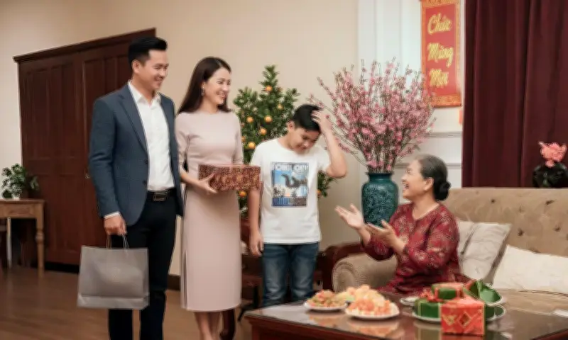 Một người mẹ quyết định không ép con đi chúc Tết họ hàng suốt 10 năm