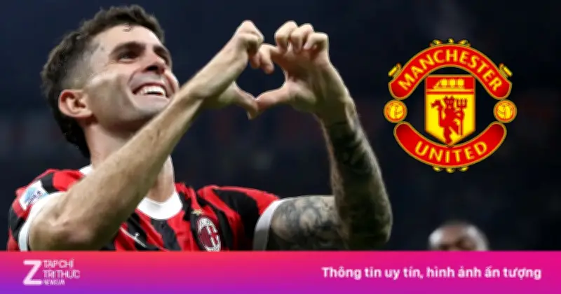 MU và Arsenal đối mặt rào cản tài chính lớn trong việc chiêu mộ Pulisic từ AC Milan