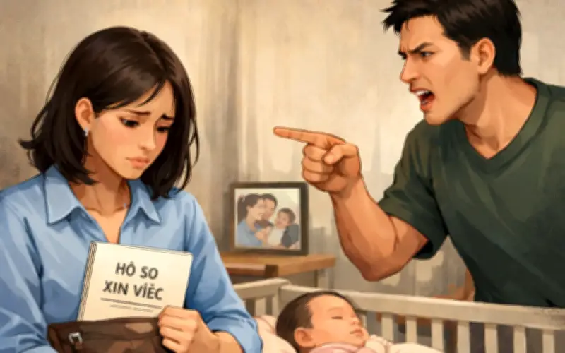 Muốn Đi Làm Lại Sau Sinh, Tôi Bị Chồng Quy Chụp Ích Kỷ Và Không Thương Con