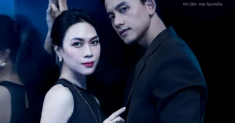 Mỹ Tâm và Mai Tài Phến gây sốt với bộ ảnh quyền lực trên ghế nhung đỏ của Marie Claire