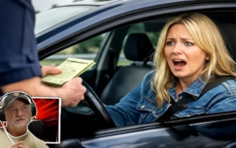 Nữ tài xế không có tay phải bị phạt vì dùng điện thoại khi lái xe tại Mỹ