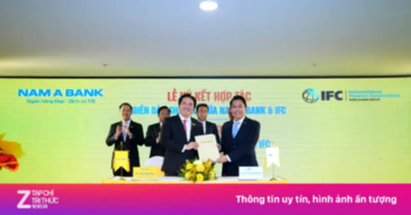 Nam A Bank Xác Lập Vị Thế Chiến Lược Tại VIFC Thông Qua Hợp Tác Chuyển Đổi Xanh