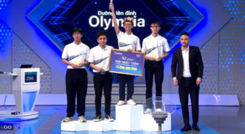 Nam Sinh Hà Nội Đăng Quang Đường Lên Đỉnh Olympia Tuần 3 Tháng 1 Quý 2