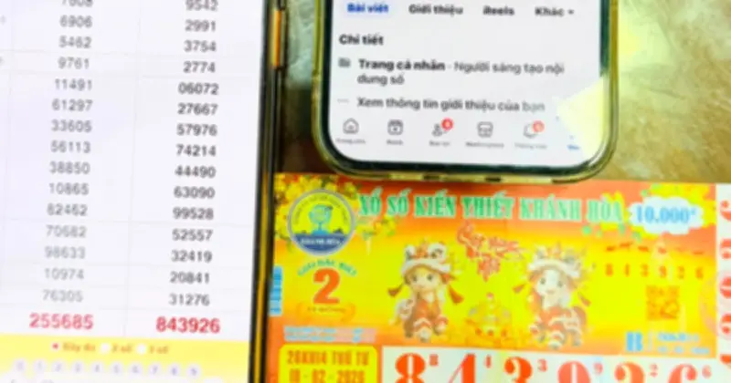 Nam thanh niên TPHCM trúng độc đắc 2 tỷ đồng vé số Khánh Hòa sau Tết