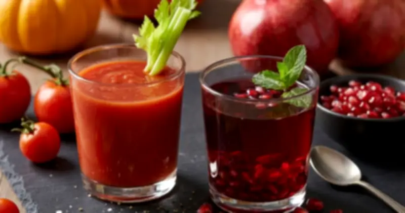 Nước Ép Lựu Vượt Trội Trong Việc Hạ Huyết Áp So Với Cà Chua