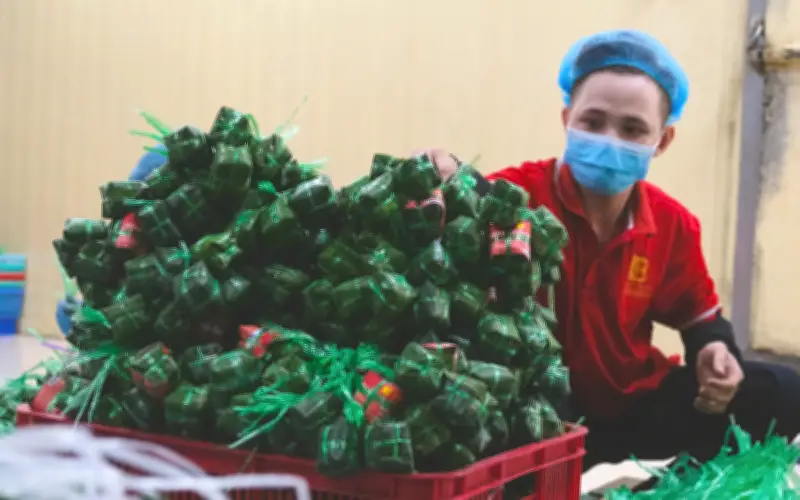 Nem Lai Vung tăng sản lượng gấp 3-4 lần dịp Tết, đối mặt khó khăn nguyên liệu