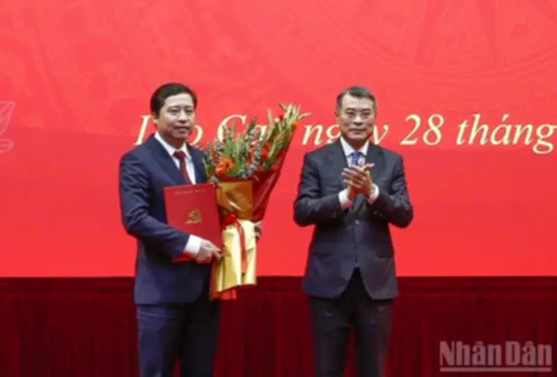 Đồng chí Dương Quốc Huy được chỉ định giữ chức Bí thư Tỉnh ủy Lào Cai nhiệm kỳ 2025-2030