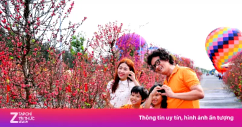 Đường Hoa 'Mã Đông Nghinh Xuân' - Tọa Độ Du Xuân Độc Bản Giữa Lòng Cần Giờ