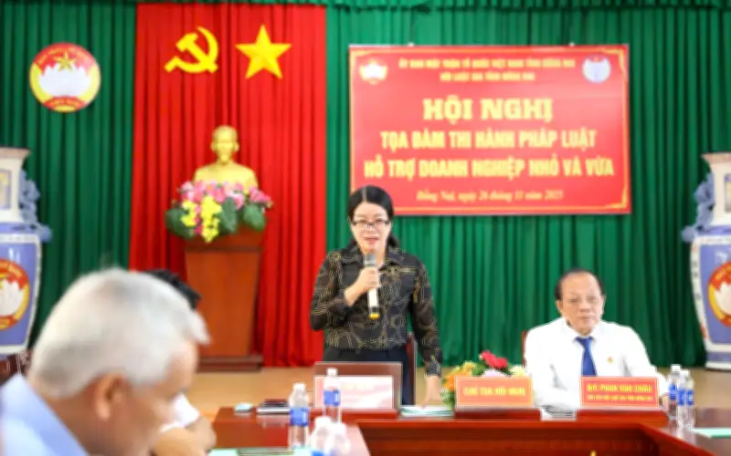 Đồng Nai: Phát huy vai trò Mặt trận Tổ quốc và Hội Luật gia trong phát triển bền vững