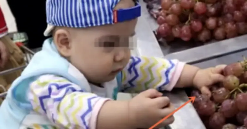 Ông ngoại mua hết nho bị cháu bóp nát, phản ứng gây tranh cãi về cách dạy trẻ