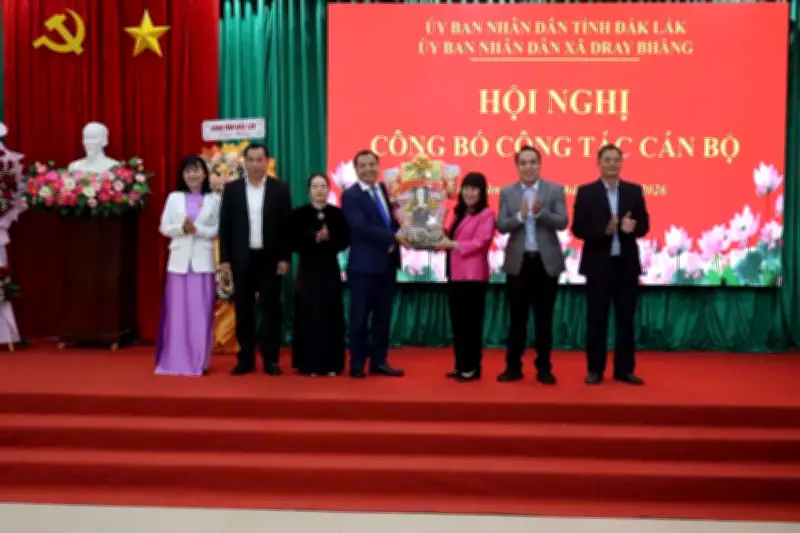 Ông Niê Knơng Y Sơn chính thức nhận bổ nhiệm làm Chủ tịch UBND xã Dray Bhăng