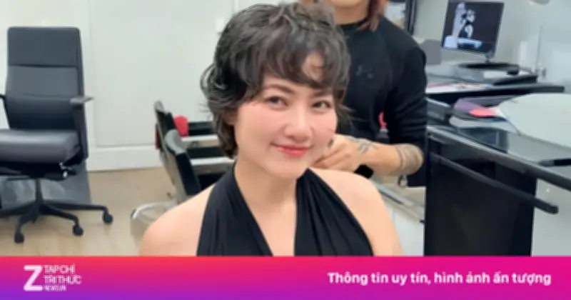 Ngọc Lan Gây Chú Ý Với Kiểu Tóc Ngắn Xoăn Cá Tính Hiếm Có