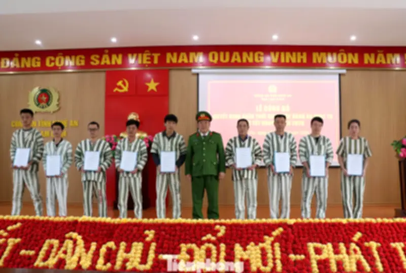 Nghệ An giảm án cho 40 phạm nhân dịp Tết, 10 người được về nhà sớm
