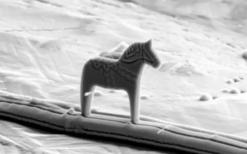 Nghệ sĩ Thụy Điển giới thiệu ngựa Dala nhỏ nhất thế giới và chúc Tết Việt Nam