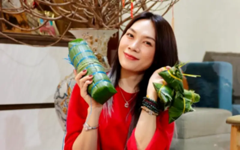 Nghệ sĩ Việt gói bánh chưng, bánh tét và trao yêu thương dịp Tết Bính Ngọ 2026