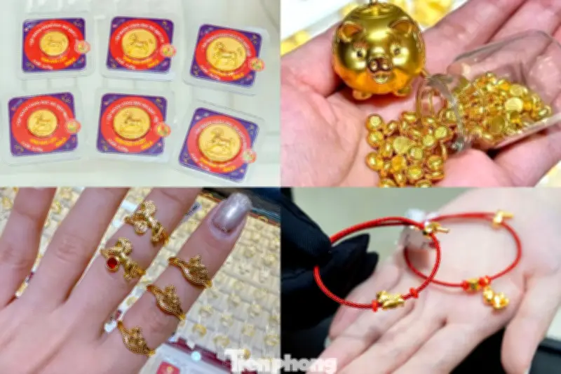 Người dân Nghệ An chen chúc mua vàng ngày Vía Thần tài, không ngại giá cao