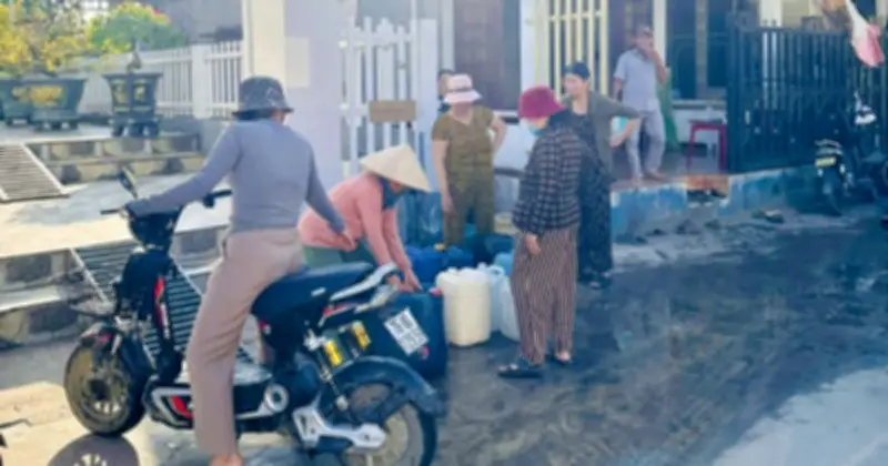 Người dân Quảng Ngãi loay hoay tìm nước sạch đón Tết Bính Ngọ 2026