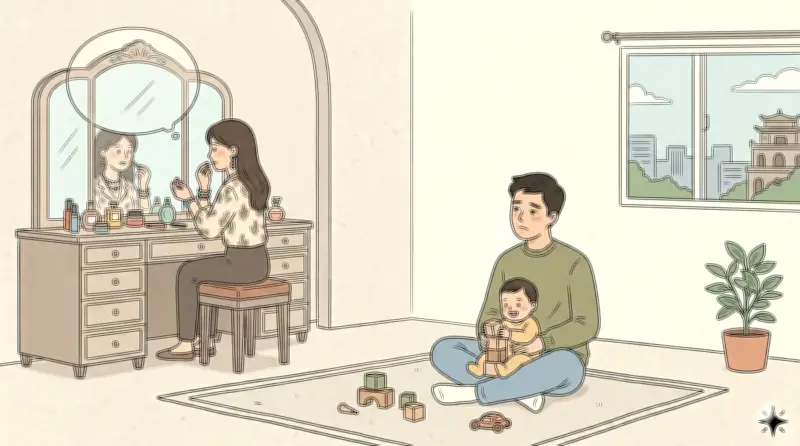 Người đàn ông bế tắc vì vợ hờ ham sống ảo, bỏ mặc gia đình