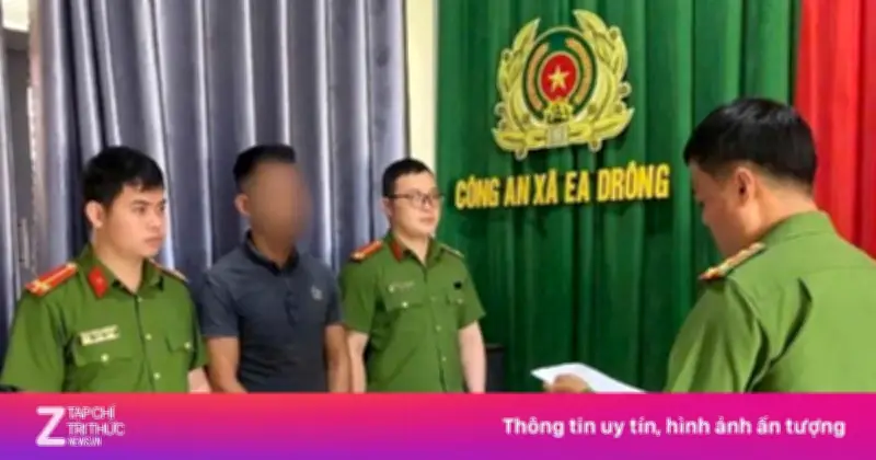 Người đàn ông ở Đắk Lắk bị khởi tố vì đăng ảnh nhạy cảm lên mạng xã hội để bôi nhọ