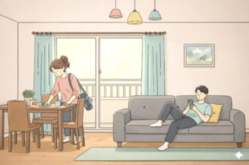 Người vợ mệt mỏi khi chồng im lặng, vô cảm dù lương bằng nhau