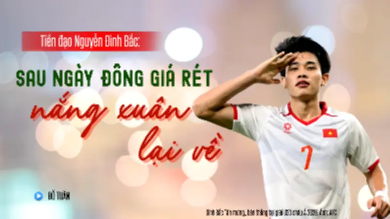 Nguyễn Đình Bắc: Từ án kỷ luật nội bộ đến cú đúp Quả bóng Vàng 2025