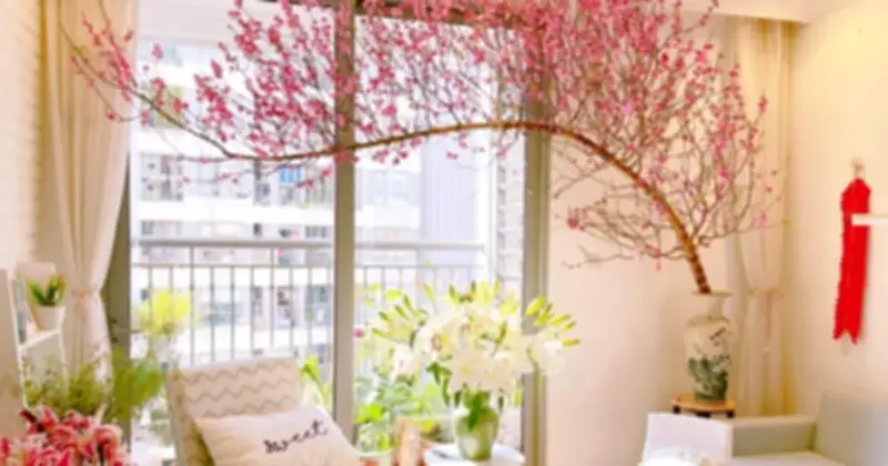 Nguyên tắc trang trí Tết cho nhà nhỏ: Tối giản, sáng tạo và ấm cúng