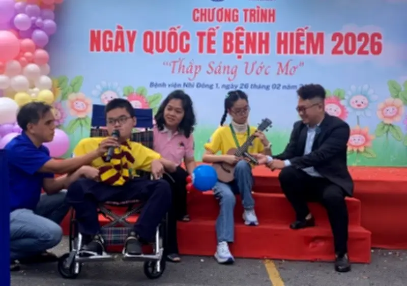 Ngày Quốc tế Bệnh hiếm: Cộng đồng nắm tay vượt qua thử thách tại Bệnh viện Nhi Đồng 1