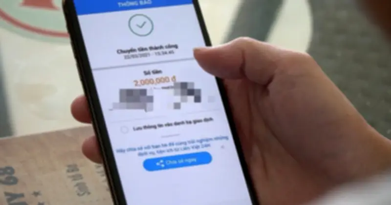 Ngày Tết, chuyển nhầm hơn 1 tỷ đồng vào tài khoản người lạ