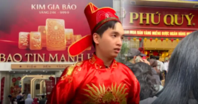 Ngày Vía Thần Tài, Người Dân Hà Nội Xếp Hàng Từ Sớm Mua Vàng Khai Xuân