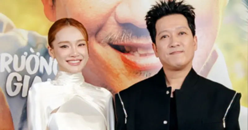 Nhã Phương tái xuất sau sinh con lần 3, bất ngờ hội ngộ Trường Giang trên thảm đỏ