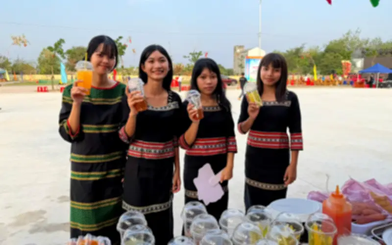 Xã Nha Bích rộn ràng không khí Tết với sự quan tâm đặc biệt đến đồng bào dân tộc thiểu số