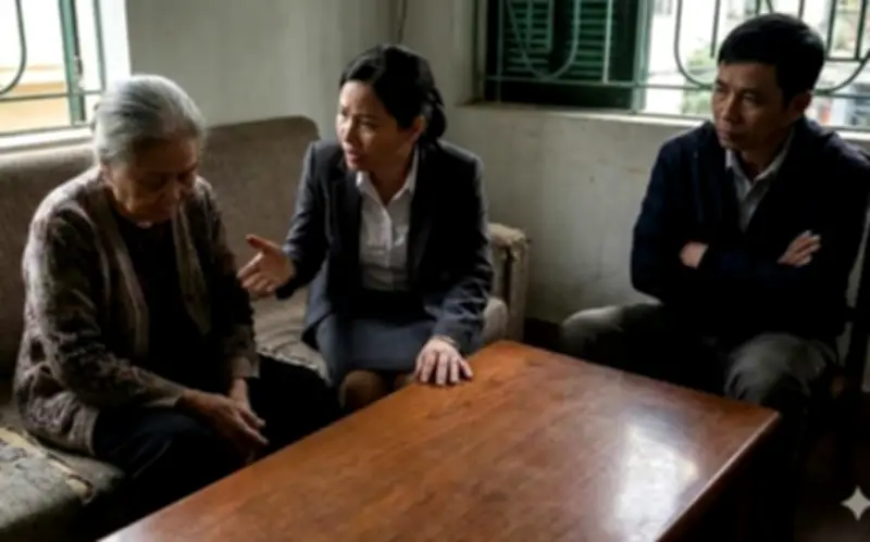 Nhóm ngộ khoản lương hưu 15 triệu, chỉ chồng đối đơn mẹ về phụng dưỡng