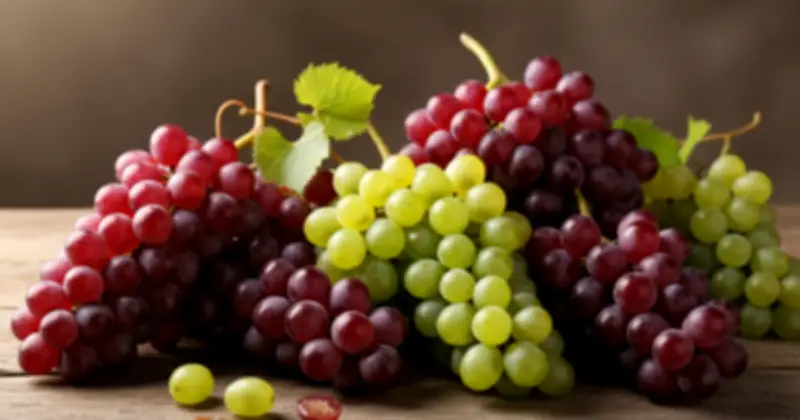 Nho: 'Siêu thực phẩm' với 8 lợi ích sức khỏe vượt trội từ tim mạch đến não bộ