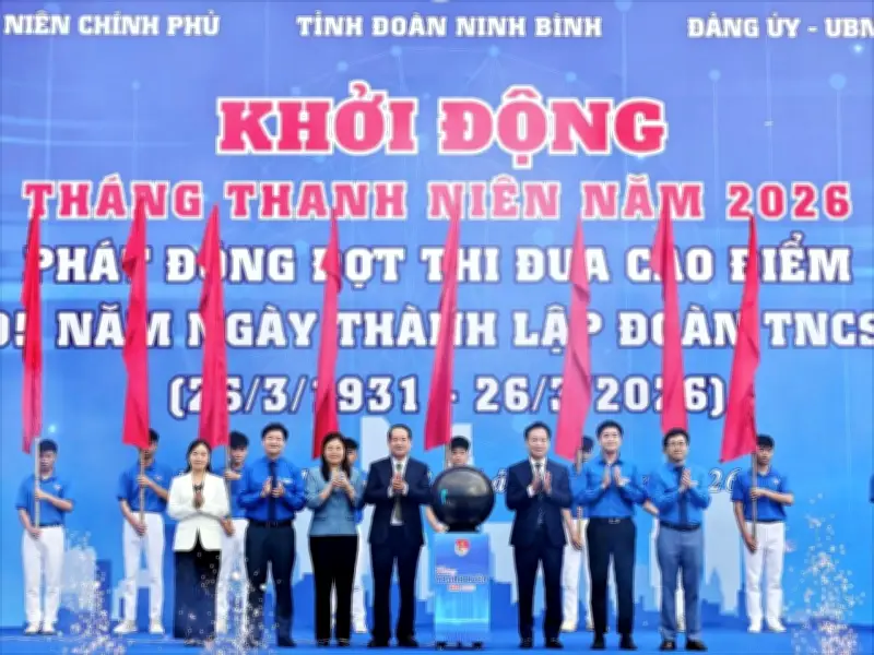 Ninh Bình khởi động Tháng Thanh niên 2026 với nhiều hoạt động ý nghĩa