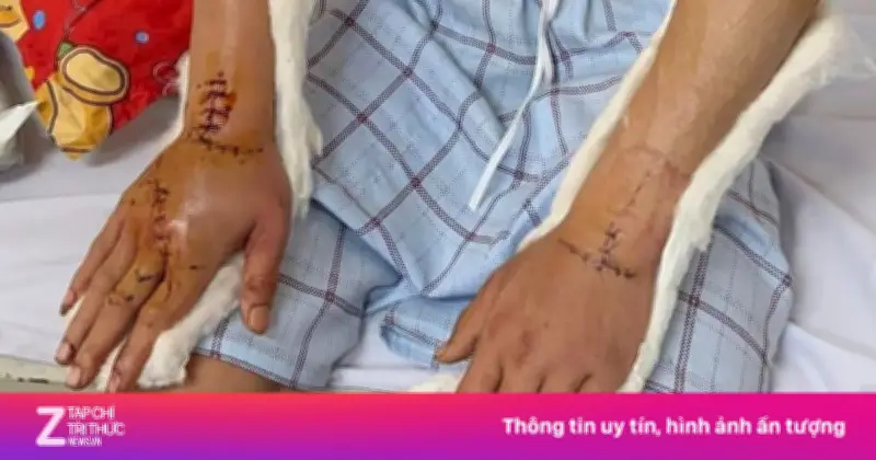 Nạn nhân bị chém về quê ăn Tết xuất viện, tài xế taxi tốt bụng hỗ trợ miễn phí