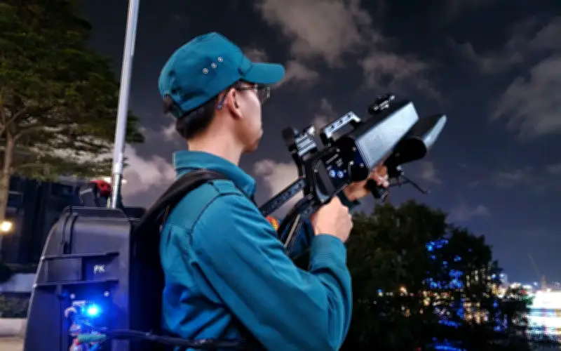 Đà Nẵng triển khai súng chế áp UAV để đối phó với thiết bị bay trái phép