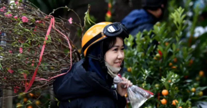 Miền Bắc đón giao thừa trong không khí lạnh, nhiệt độ giảm sâu kèm mưa nhỏ