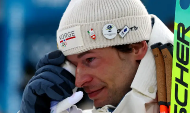 VĐV Na Uy bật khóc thừa nhận ngoại tình sau khi giành huy chương Olympic 2026