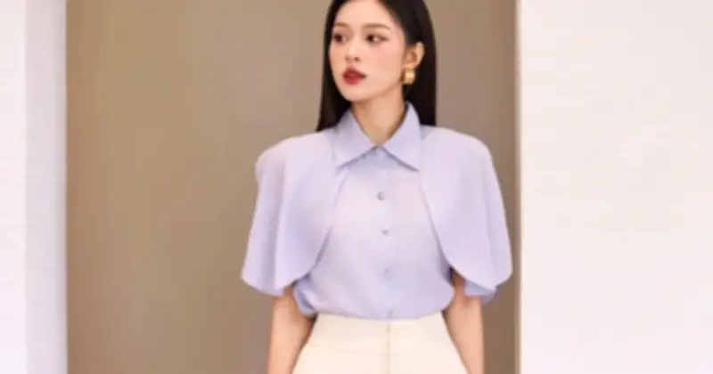 Áo Blouse Và Quần Baggy: Phong Cách Tối Giản, Chỉn Chu Và Thoải Mái