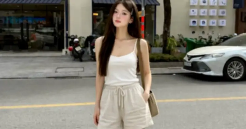 Áo Hai Dây Và Quần Shorts: Công Thức Thời Trang Mùa Hè Linh Hoạt Và Thanh Lịch