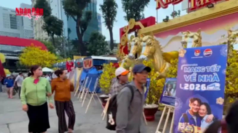 Hơn 4.200 sinh viên, người lao động được hỗ trợ về quê ăn Tết trên chuyến xe 'Mang Tết về nhà'