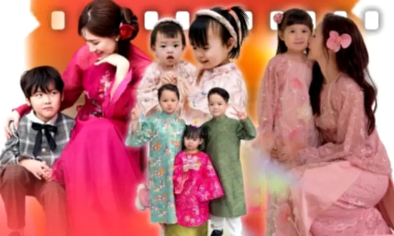 Pam Yêu Ơi Dẫn Đầu Xu Hướng Áo Dài Tết 2026, Dàn Sao Nhí 'Lên Đồ' Đón Bính Ngọ