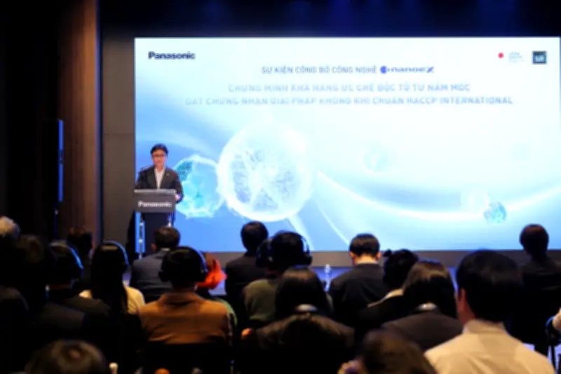 Panasonic công bố công nghệ nanoe™ X thế hệ 3 ức chế 90% độc tố nấm mốc