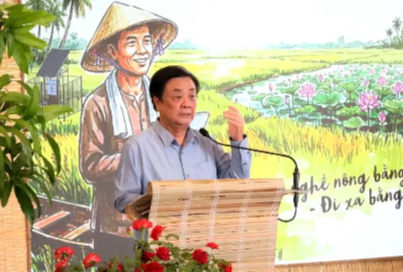 Phó Chủ tịch Quốc hội Lê Minh Hoan: Nông dân chuyên nghiệp là chìa khóa nâng tầm nông sản Việt