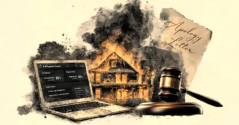 Phụ nữ New Zealand nhận án nhẹ hơn sau khi dùng AI viết thư xin lỗi vì đốt nhà, cắn cảnh sát