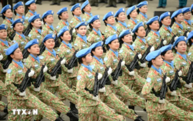 Phụ nữ Quân đội khẳng định vai trò kiến tạo, đóng góp cho hòa bình và an ninh