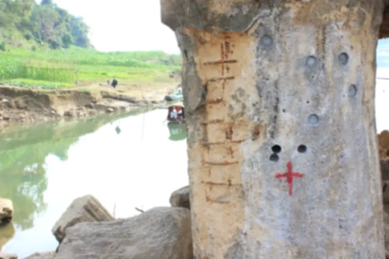 Phú Thọ chấp thuận UDIDECO sửa cầu Sông Lô sau sự cố trụ cầu hư hỏng