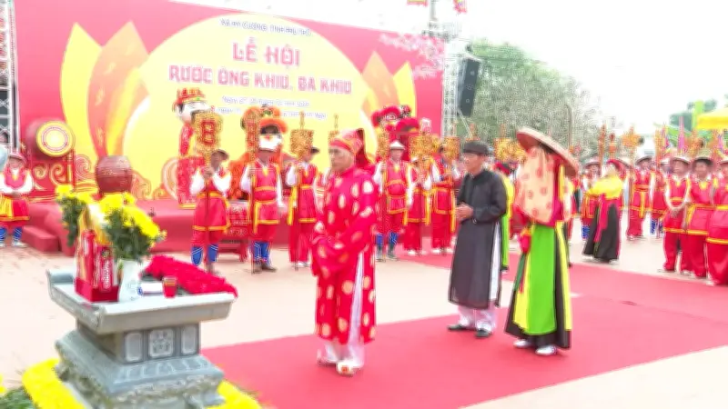 Phú Thọ khôi phục lễ hội truyền thống sau 19 năm gián đoạn