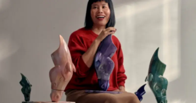 Phan Linh: Từ cửa sổ Hermès đến cực quang Na Uy, hồn Việt trong từng tác phẩm