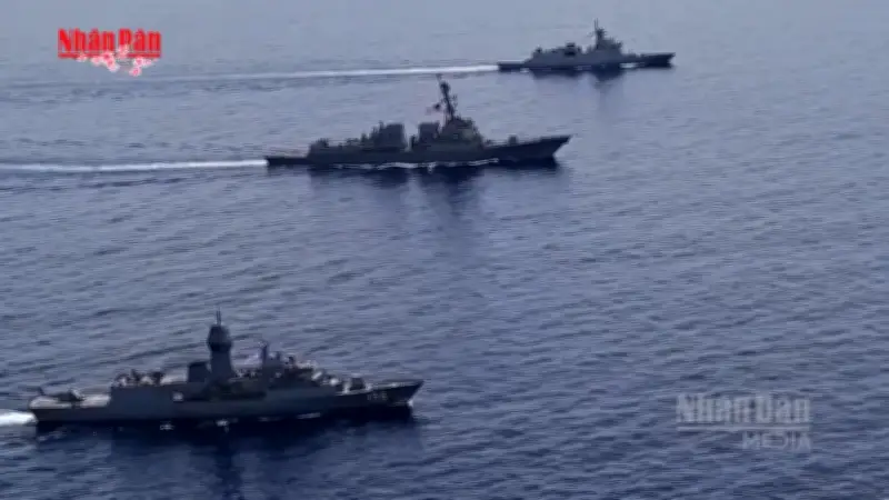 Philippines, Mỹ, Australia Tập Trận Hải Quân Chung: Động Thái Mới Trên Biển Đông